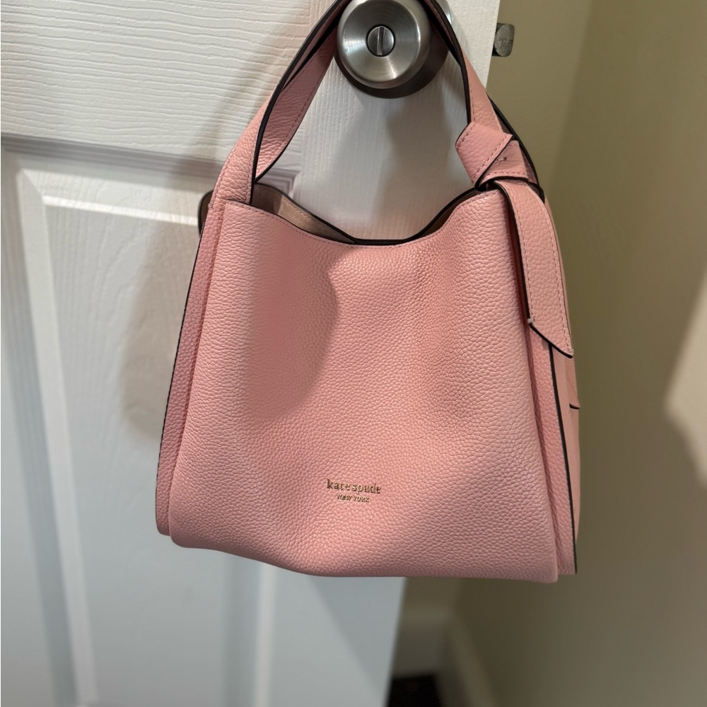 Kate Spade Pink Shoulder Bag with Minimalist Design